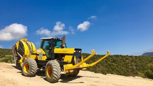location de trancheuse unac 300P